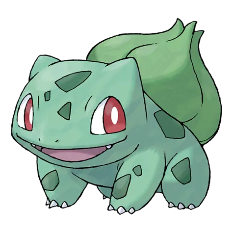 Bulbasaur official artwork