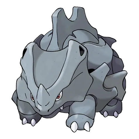 Rhyhorn official artwork