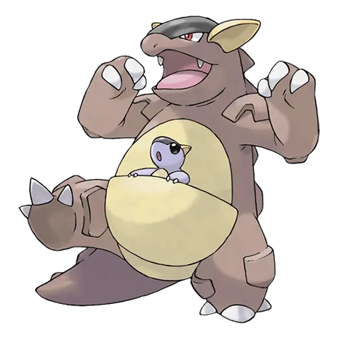 Kangaskhan official artwork