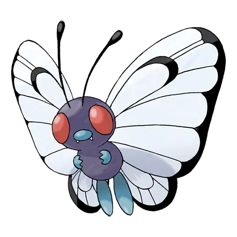 Butterfree official artwork