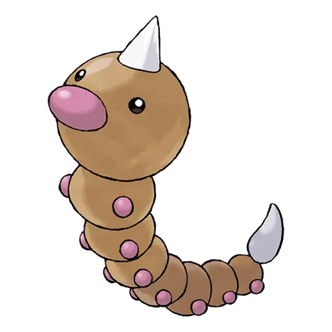 Weedle official artwork