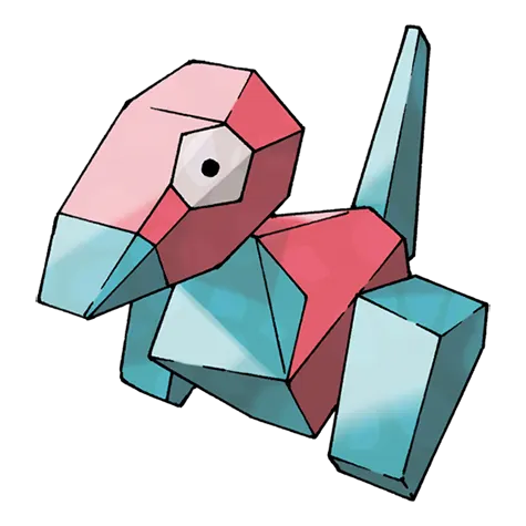Porygon official artwork