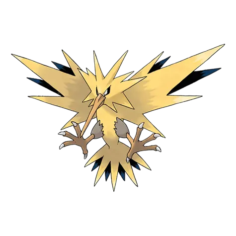 Zapdos official artwork