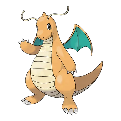 Dragonite official artwork