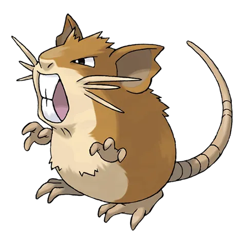 Raticate official artwork