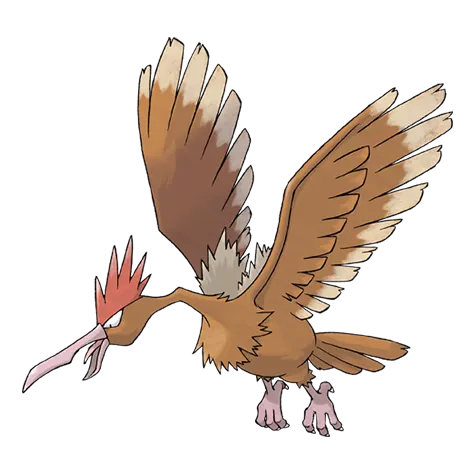 Fearow official artwork