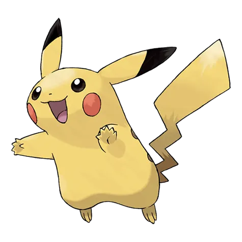 Pikachu official artwork