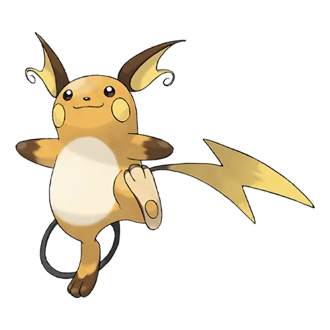 Raichu official artwork