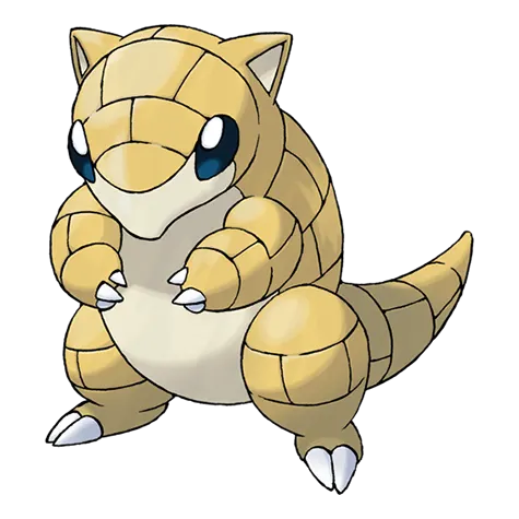 Sandshrew official artwork