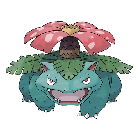 Venusaur official artwork