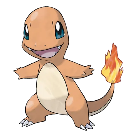 Charmander official artwork