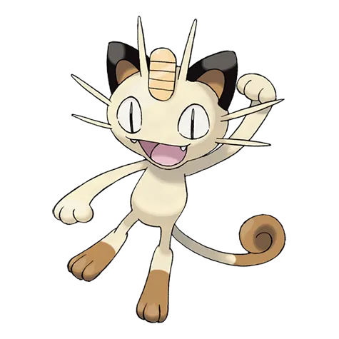 Meowth official artwork