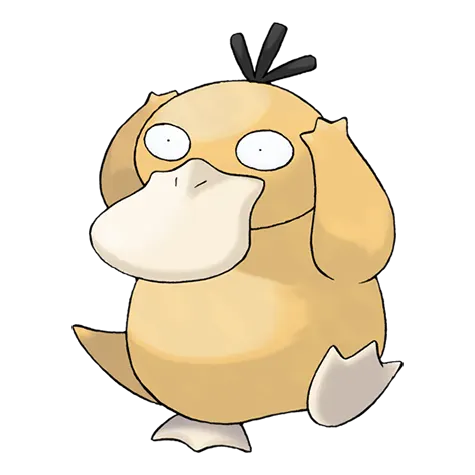 Psyduck official artwork