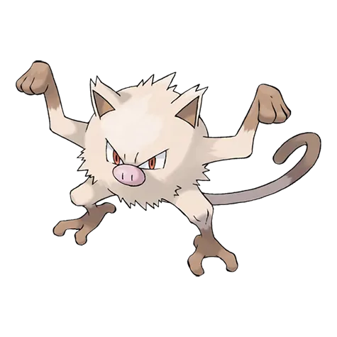 Mankey official artwork
