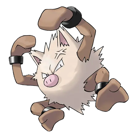 Primeape official artwork