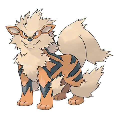 Arcanine official artwork