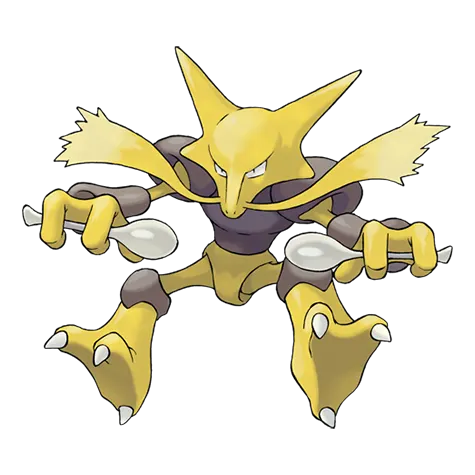 Alakazam official artwork