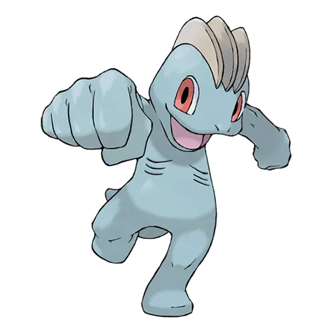 Machop official artwork