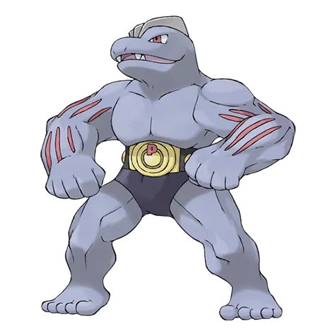 Machoke official artwork