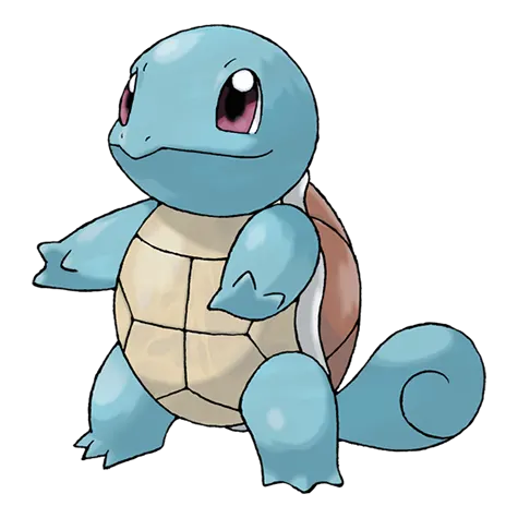 Squirtle official artwork