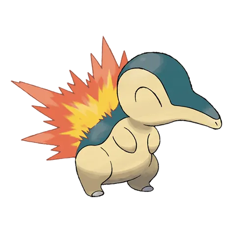 Cyndaquil official artwork