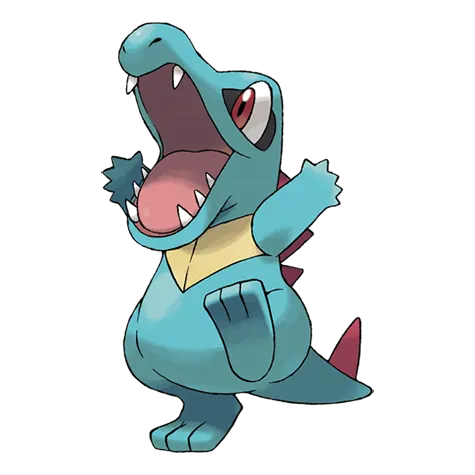 Totodile official artwork