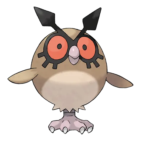 Hoothoot official artwork
