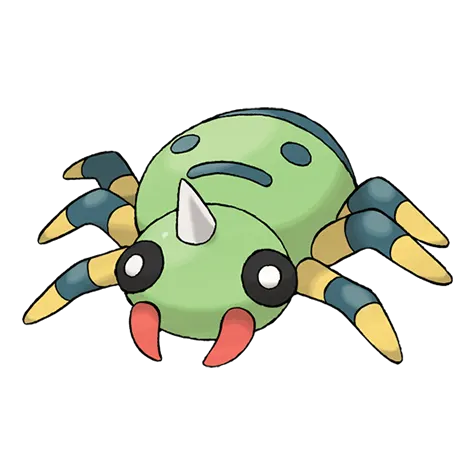 Spinarak official artwork