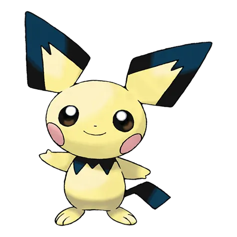 Pichu official artwork