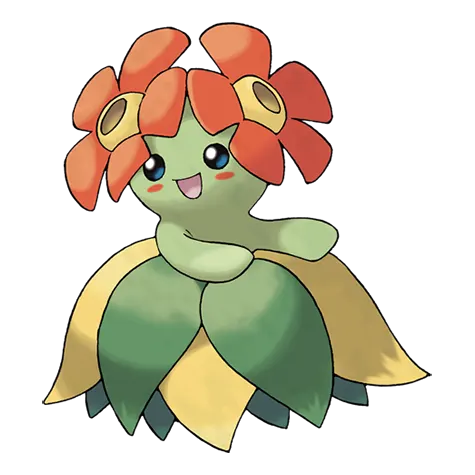 Bellossom official artwork