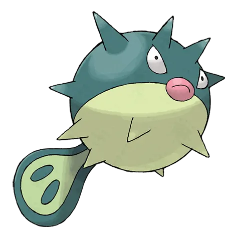 Qwilfish official artwork