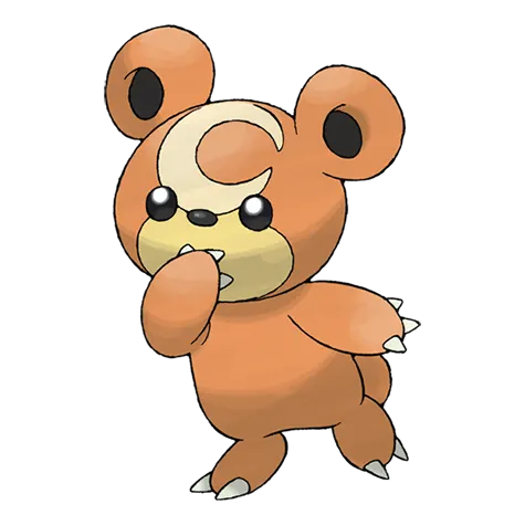 Teddiursa official artwork
