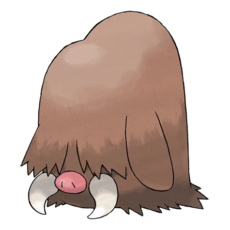 Piloswine official artwork