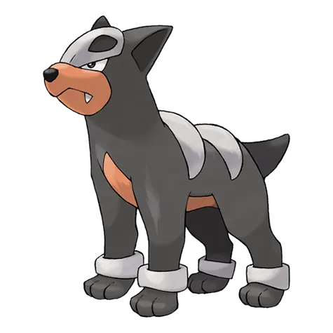 Houndour official artwork