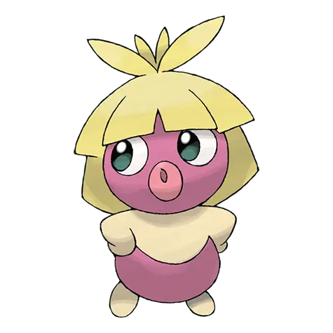 Smoochum official artwork