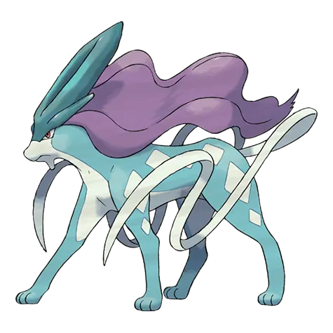 Suicune official artwork