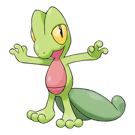 Treecko official artwork