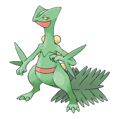 Sceptile official artwork