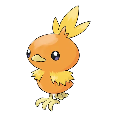 Torchic official artwork