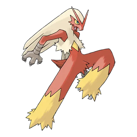 Blaziken official artwork