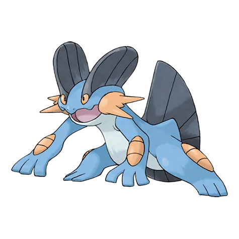 Swampert official artwork