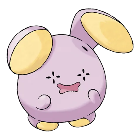 Whismur official artwork