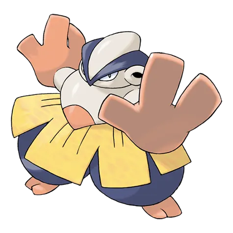Hariyama official artwork
