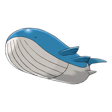 Wailord official artwork