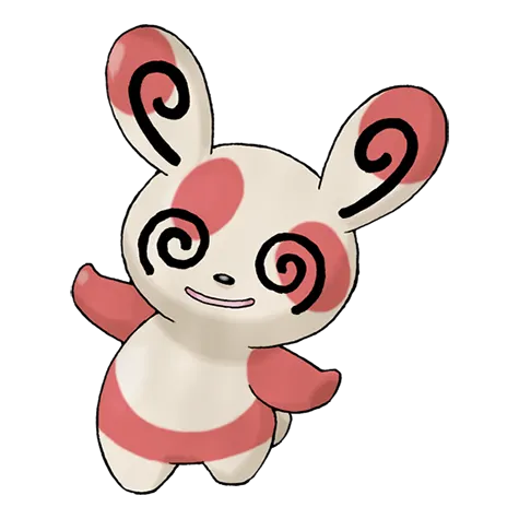 Spinda official artwork