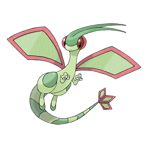 Flygon official artwork