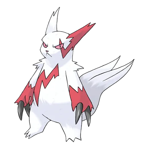 Zangoose official artwork