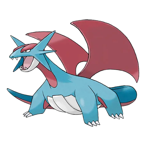 Salamence official artwork
