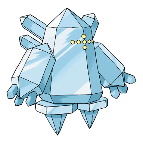 Regice official artwork