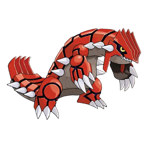 Groudon official artwork